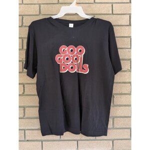 New The Goo Goo Dolls Black T-shirt Size: Medium